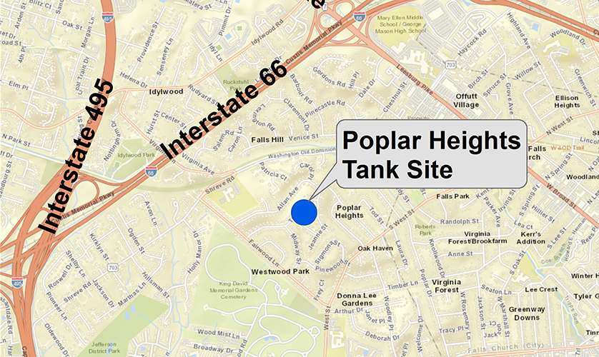 Poplar Heights Tank Replacement