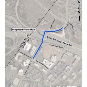 Dulles Toll Road Crossing at Innovation Center