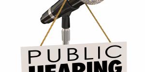 Notice of Public Hearing