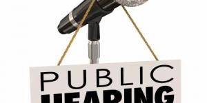 Notice of Public Hearing
