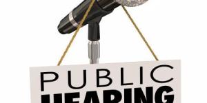 Notice of Public Hearing for Proposed Schedule of Rates, Fees, and Charges